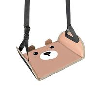 Foot Sling for Airplane, Adjustable Leg Rest, Compact Travel Foot Hammock, Ergonomic Swing Support, for Plane Train Car Desk Home Business Trip Use,18.11x9.65 Inches