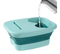 Foot Soak Basin, Compact Spa Tray, Relaxation Foot Tub, Foldable Foot Bath, Kids Spa Tray, Foot Massage Tub, Pool Entry Tray for Women, Kid, Men, Senior Pool Entry Pool Accessories