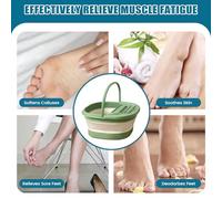 Foot Soak Bowl | Pedicure Bowll with Carry Handle | Multifunctional Feet Soaking Bath Basin for Men Women Elderly Seniors Travel Camping SPA Center Hotel Dorm Bathroom
