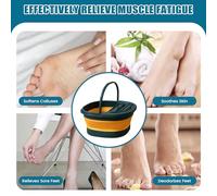 Foot Soak Bowl | Pedicure Bowll with Carry Handle | Multifunctional Feet Soaking Bath Basin for Men Women Elderly Seniors Travel Camping SPA Center Hotel Dorm Bathroom