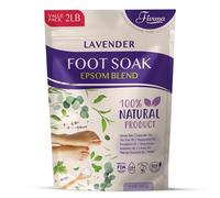 Foot Soak Epsom Salt with Lavender - Value Pack - 2 LB - Calming Foot Bath Salt, Relax & Renew Tired Feet, Soothe Soreness, Soften Calluses - Rejuvenating Pedicure Spa at Home