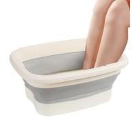 Foot Soaking Tub | Foldable Foot Spa | Foot Massager Basin | Portable Foot Tubs | Feet Baths & Spa Tub Portable | Heavy Duty Soaking Tub for Women, Kid, Men, Senior Pool Entry