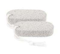 Foot Stone, Heel Scrubber Tool, Natural Pumice Exfoliator, Double-Sided Hand Softener, Body Care Accessory, Ideal for Elbows, Palms, Adults, Men, Women, Spa, Shower, Home Use