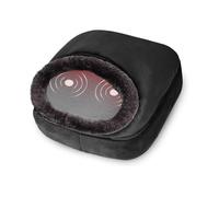 Foot Warmer with Massage, Vibration And Heating Cushion for Cozy Feet with 5 Modes Massage And 2 Heating Therapy, Heated Electric Massage Cushion For