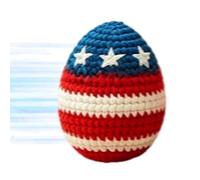 Footbag Hacky Ball Portátil Colorido 4 de Julio Bandera de los Estados