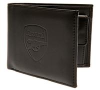 Football Arsenal Club - Cartera de Piel Oficial con protección RFID, Insignia del Escudo del Equipo