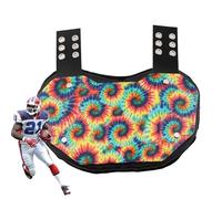 Football Back Plate For Lower Back Protection | EVA, 30x17x2cm, 186g | Spine Guard For Adult & Youth Players | Padding Fùor Football, Rugby & Contact Sports Equipment