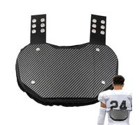 Football Back Plate For Lower Back Protection | EVA, 30x17x2cm, 186g | Spine Guard For Adult & Youth Players | Padding Fùor Football, Rugby & Contact Sports Equipment