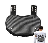 Football Back Plate - Protector trasero profesional juvenil, equipo de protección inferior, accesorios duraderos, almohadillas absorbentes de choque para un juego seguro | Sports Training Game Match