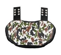 Football Back Plate - Youth Protective Rear Gear, Ergonomic Lower Back