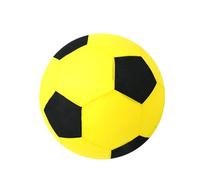 Football - Balón de fútbol inflable a prueba de fugas | Juguete deportivo cubierto de tela suave con textura realista, kickball ligero para niños Práctica de juego físico recreativo para niños