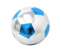 Football - Balón de fútbol inflable a prueba de fugas | Juguete deportivo cubierto de tela suave con textura realista, kickball ligero para niños Práctica de juego físico recreativo para niños