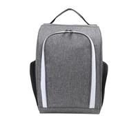 Football Boots Bag, Sport Shoe Organizer, 9,45 x 5,91 in Waterproof and Fabric, Unisex Sneaker Storage, Handled Golf Shoe Carry Pouch for Weekend Trips, Dance Classes, Outdoor, Gris, Consulte la