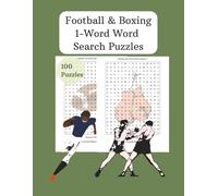 Football & Boxing 1-Word Word Search Puzzles (Sports 1-Word Word Search Puzzle Series)