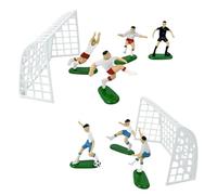 Football Cake Topper - 6-Inch Soccer Team Scene Decoration