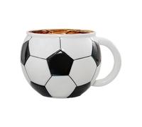 Football Ceramic Mug - 880ml Sports Cup, Cute Decorative Drinkware, Coffee Tea Container | Milk Cappuccino Latte Juice Soda Beer Water Home Kitchen Office Birthday Party Fun Gift Beverage
