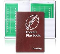 Football Coach Playbook Notebook for Coaches & Players 7 x 10 Inch Football Strategy Training Notepad Coaching Board Coaching Notebook for Tactics Tactical Practice Planner Coaches and Players Gift