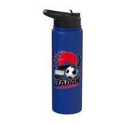 Football Collection Japan Soccer Inspiration 2026 Design Stainless Steel Insulated Water Bottle