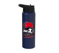 Football Collection Japan Soccer Inspiration 2026 Design Stainless Steel Insulated Water Bottle