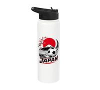 Football Collection Japan Soccer Inspiration 2026 Design Stainless Steel Insulated Water Bottle