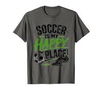Football Collection Soccer is My Happy Place Camiseta