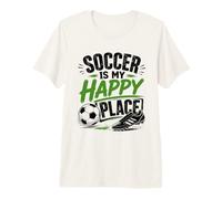 Football Collection Soccer is My Happy Place Camiseta Premium