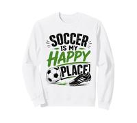 Football Collection Soccer is My Happy Place Sudadera