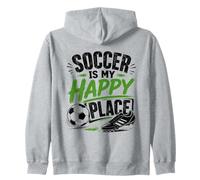 Football Collection Soccer is My Happy Place Sudadera con Capucha