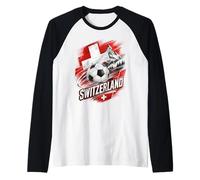 Football Collection Switzerland Soccer Iconic 2026 Design Camiseta Manga Raglan