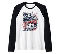 Football Collection USA Soccer Iconic 2026 Design Camiseta Manga Raglan