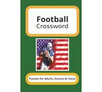 Football Crossword: Puzzles for Adults, Senior & Teens