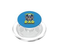 Football Dad como un papá Normal Pero Mucho más Genial PopSockets PopGrip para MagSafe