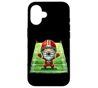 Football Dad Gnome Cheers As Winner On The Football Field Carcasa para iPhone 16