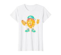Football Drip Boys Football Ice Cream Sports Season Camiseta gráfica económica, Mujer, Blanco, XL