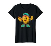 Football Drip Boys Football Ice Cream Sports Season Camiseta gráfica económica, Mujer, Negro, XL