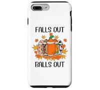 Football Falls out Balls out Tis The Season Fall Football Carcasa para iPhone 7 Plus/8 Plus