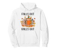 Football Falls out Balls out Tis The Season Fall Football Sudadera con Capucha