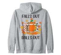 Football Falls out Balls out Tis The Season Fall Football Sudadera con Capucha