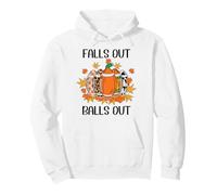 Football Falls out Balls out Tis The Season Fall Football Sudadera con Capucha