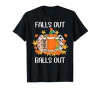 Football Falls out Balls out Tis The Season for Touchdowns Camiseta