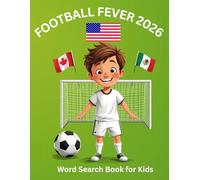 Football Fever 2026 Word Search Book For Kids