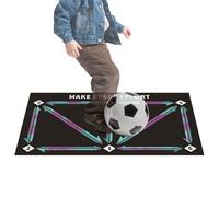 Football Footstep Training Mat, Ball Control Training Player Equipment, Soccer Trainer Dribble Auxiliary Props, Silent Soccer Practice Equipment for Kids