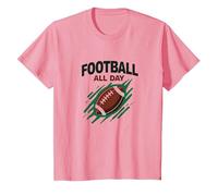 Football Forever NA NK Gridiron Passion Camiseta, Niños, Rosado, 6 años