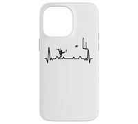 Football Fútbol Rugby-Game Cardiogram Jugador de Football Carcasa para iPhone 14 Pro Max