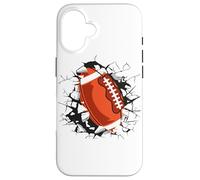 Football Fútbol Rugby-Game Jugador de American Football Carcasa para iPhone 16