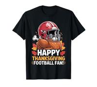 Football Game Day Happy Thanksgiving Humor Quote Camiseta