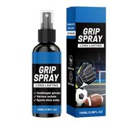 Football Glove Grip Spray, 100ml Tack Enhancer | Restores Sticky Palm Performance | Long Lasting Anti-Slip Formula | Professional Sports Gear Care | Quick Dry | Essential Receiver Accessory |