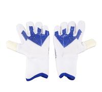 Football Goalkeeper Gloves, Soccer Goalie Glove with Strong Latex Palm Grip and Finger Protection, Non Slip Breathable Design for Men and Women Players on Grass Turf or Artificial (7 ID: 17,3 mm/0,68