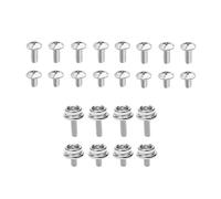 Football Helmet Repair Kit - Sports Headgear Maintenance Tools for Athletes | Replacement Screws Pads and Hardware, Easy Assembly Kit for Fixing Chin Straps and Protective Accessories 0.23 in