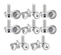 Football Helmet Repair Screws | 12mm 10mm Easy Installation | Stainless Steel Football Helmet Screws,for Baseball Softball Youth Girls Boys Beginners